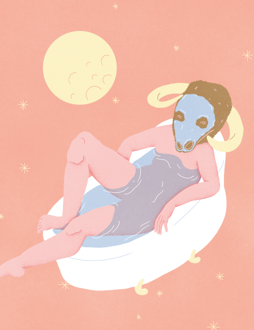 MUSA_luna_toro4_IG||ILLUSTRAZIONE DI GIULIA LINEETTE